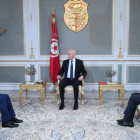Kais Saied s’entretient avec le président de l’ARP et le chef du gouvernement