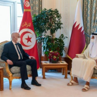 Entretien du président Kaïs Saïed et de l’Emir du Qatar