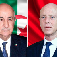 Le chef de l’Etat reçoit un appel téléphonique de son homologue algérien