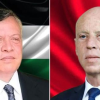 Entretien téléphonique entre le président de la République et le roi de Jordanie