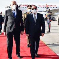 Kaïs Saïed arrive au Caire pour une visite officielle de trois jours