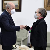 Najla Bouden reçue par le président algérien Abdelmadjid Tebboune
