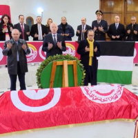 Le chef de l'Etat préside la cérémonie commémorant le 71ème anniversaire de l’assassinat du leader syndicaliste Farhat Hached