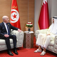 Rencontre à Alger entre le président Saïed et l'émir du Qatar
