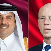 Kais Saied échange les vœux avec l'Emir du Qatar à l'occasion de Ramadan