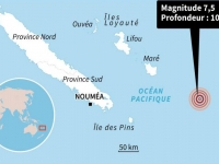 Alerte au tsunami après un séisme de 7,6 au large de la Nouvelle-Calédonie