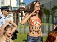 Arrestation de trois Femen à Berlin avant la venue d'Ali Laarayedh