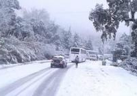 Chute de neige: les usagers de la route sont priés de ne pas se rendre à Fernana, Aïn Drahem et Tabarka