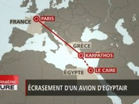 Crash de l'avion d'EgyptAir: des éléments accréditent l'hypothèse de l'explosion