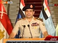 Egypte: Le général Al Sissi appelle la population à descendre dans la rue pour manifester contre la violence
