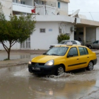Etat d'alerte dans le gouvernorat de la Manouba à la suite des pluies torrentielles