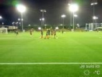 Foot-Super coupe d'Afrique : Première séance d'entraînement de l'Espérance à Doha, sans Chammam