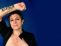 La réalisatrice Nadia Fani à moitié nue pour Amina (Femen Tunisie)