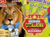 Le cirque international "Citta di Roma" s'installe aux Berges du Lac