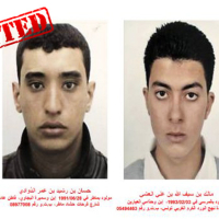 Le ministère de l'Intérieur publie les portraits de deux terroristes recherchés