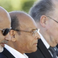 Le Président du Congrès général national libyen Mohamed Yousef al-Magariaf en visite officielle en Tunisie