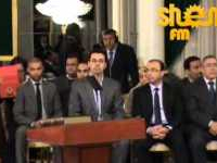 Les nouveaux ministres prêtent serment devant le président de la République