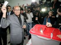 Moncef Marzouki a voté