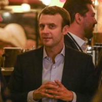 Présidentielle: Macron fête sa victoire au premier tour à La Rotonde Montparnasse
