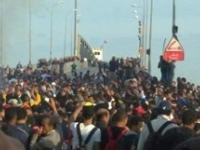 Protestation à Bizerte à l'issue de la décision de la LNFP