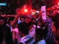 Sit-in de soutien au rappeur "Weld El 15" à l'avenue Habib Bourguiba