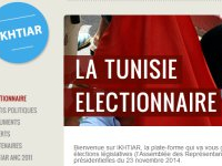 Tunisie: Lancement du portail " ikhtiartounes.org" dédié aux élections